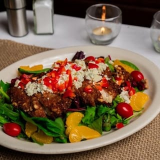 Walnut Crusted Chicken Salad